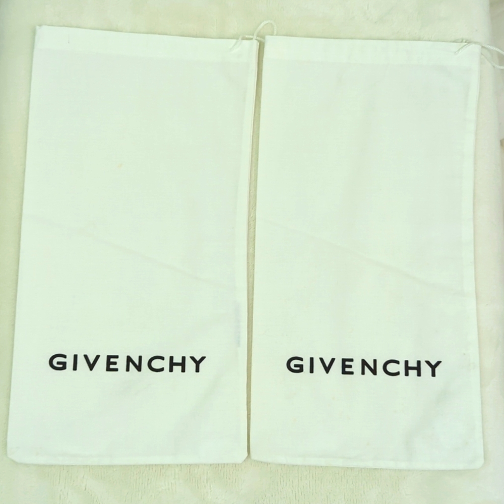 Pair of Givenchy dust bags